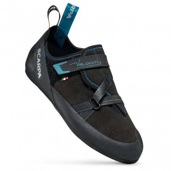 Scarpa - Velocity - Kletterschuhe Gr 43 schwarz/blau von Scarpa