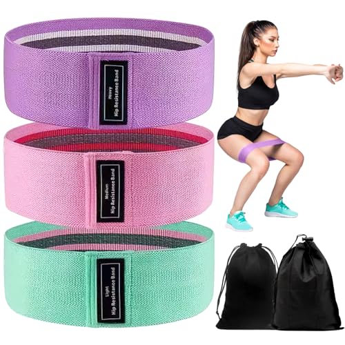 Scettar 3 Stück Fitnessbänder, Resistance Bands mit 3 Widerstandsstufen, Widerstandsbänder für Krafttraining und Beintraining, Gymnastikband für Yoga und Pilates, für Anfänger Scettar 3 Stück Fitnessbänder, Resistance Bands mit 3 Widerstandsstufen, Widerstandsbänder für Krafttraining und Beintraining, Gymnastikband für Yoga und Pilates, für Anfänger von Scettar