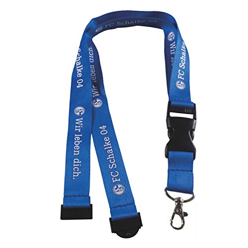 FC Schalke 04 Schlüsselband königsblau Badgeholder, Lanyard, S04 - Plus Lesezeichen I Love Gelsenkirchen FC Schalke 04 Schlüsselband königsblau Badgeholder, Lanyard, S04 - Plus Lesezeichen I Love Gelsenkirchen von FOXCUP