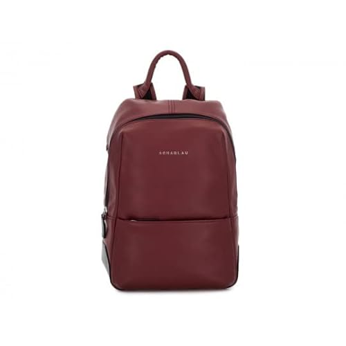 Scharlau Kleiner Rucksack KM4 aus Leder in der Farbe Bordeaux, BA03-L02BU Scharlau Kleiner Rucksack KM4 aus Leder in der Farbe Bordeaux, BA03-L02BU von SCHARLAU