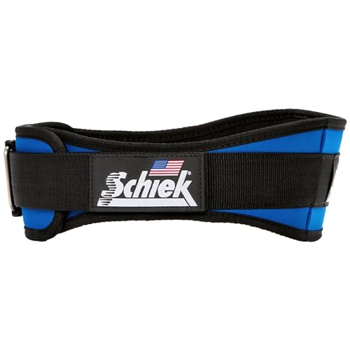 Schiek Belt 4 3/4 Inch blau - XL von Schiek