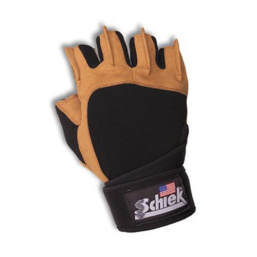 Schiek SSI-425-XL Power Gel Lifting Gloves with Wrist Wraps 10 11 X-Large von Schiek