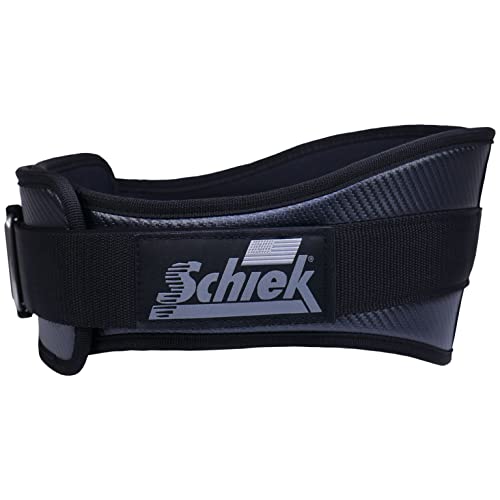 Schiek Sports Model 3006 Kohlefaser-Hebegürtel, Nylonfaser, mit Marine-Vinyl-Rückenstütze Schiek Sports Model 3006 Kohlefaser-Hebegürtel, Nylonfaser, mit Marine-Vinyl-Rückenstütze von Schiek