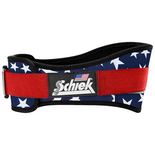 Schiek Sports 2006 Gewichthebergürtel aus Nylon, 15,2 cm, Stützgürtel für Powerlifting, langlebiges Einwegschnallensystem Schiek Sports 2006 Gewichthebergürtel aus Nylon, 15,2 cm, Stützgürtel für Powerlifting, langlebiges Einwegschnallensystem von Schiek