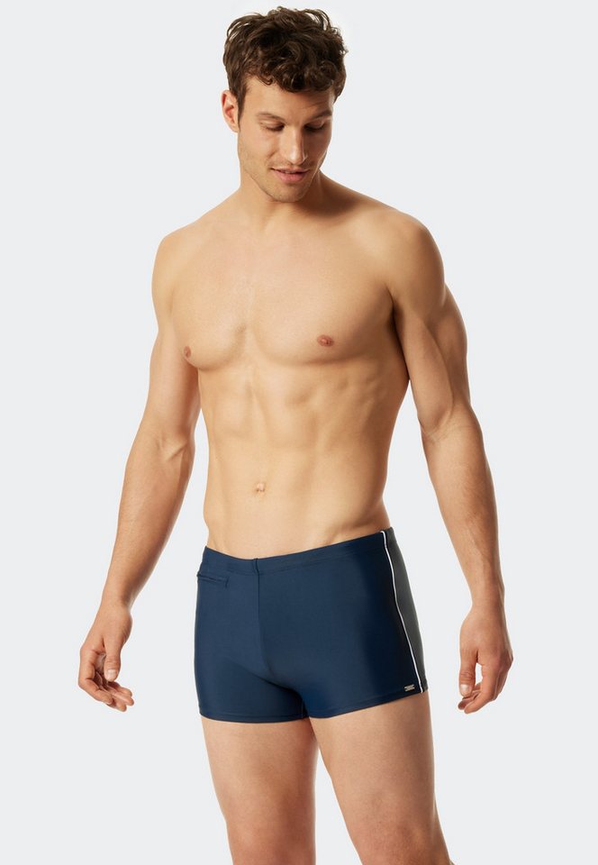 Schiesser Badehose "Nautical Casual" mit seitlichen Streifen Schiesser Badehose "Nautical Casual" mit seitlichen Streifen von Schiesser