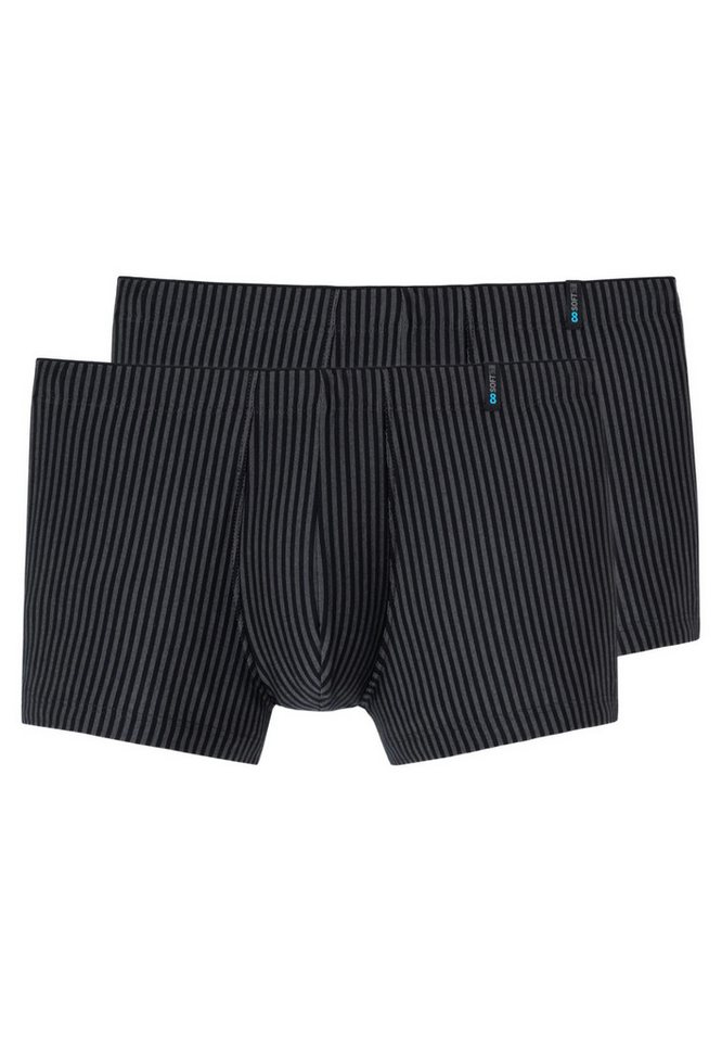 Schiesser Retro Boxer 2er Pack Long Life Soft Retro Short / Pant - ohne Eingriff - Schnelltrocknend Schiesser Retro Boxer 2er Pack Long Life Soft Retro Short / Pant - ohne Eingriff - Schnelltrocknend von Schiesser