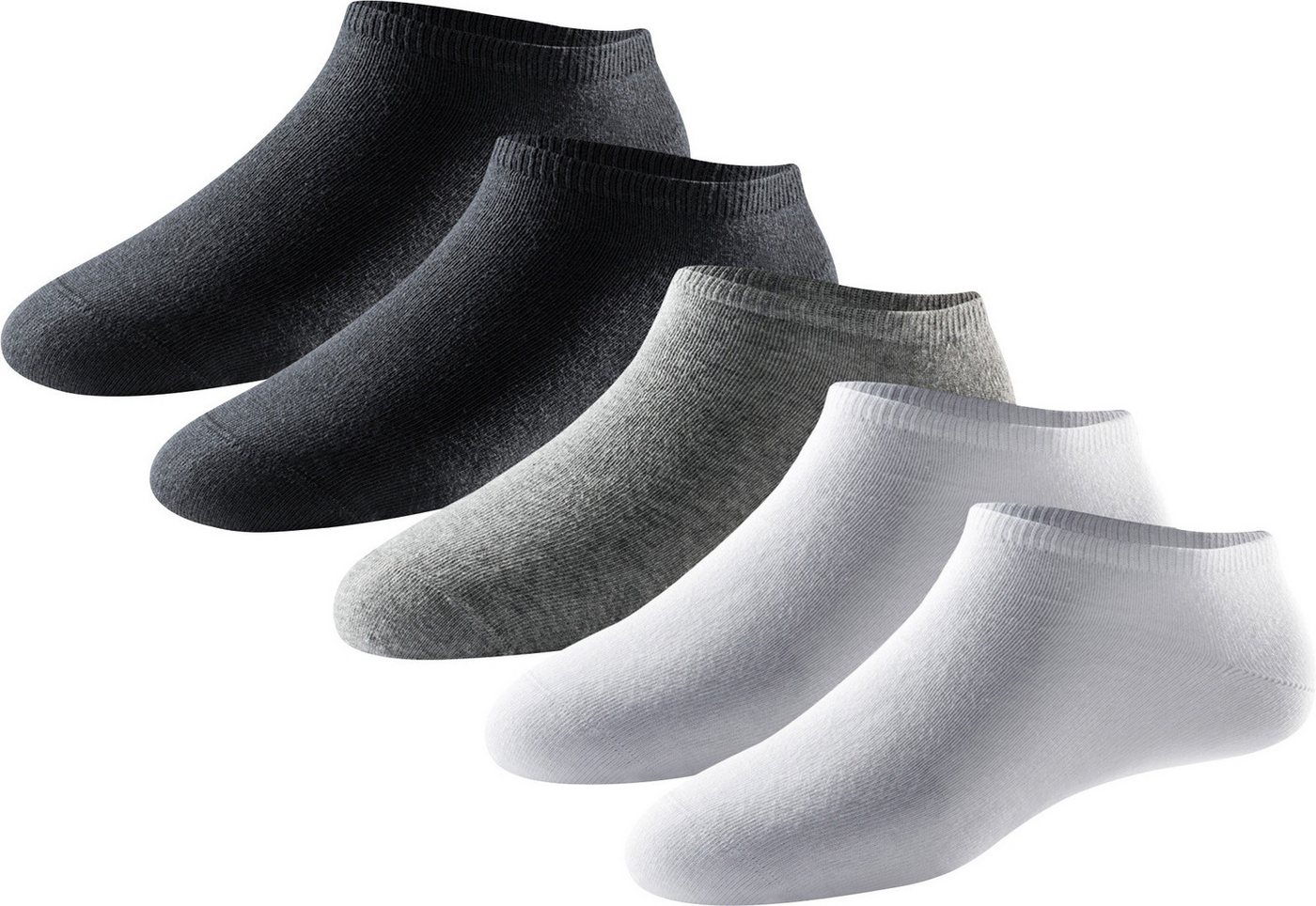 Schiesser Sneakersocken Herren-Sneaker-Socken 5 Paar Uni: 5 Paar Schiesser Sneakersocken Herren-Sneaker-Socken 5 Paar Uni: 5 Paar von Schiesser