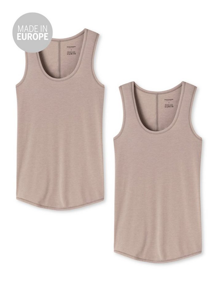 Schiesser Tanktop Personal Fit (2-tlg) von Schiesser