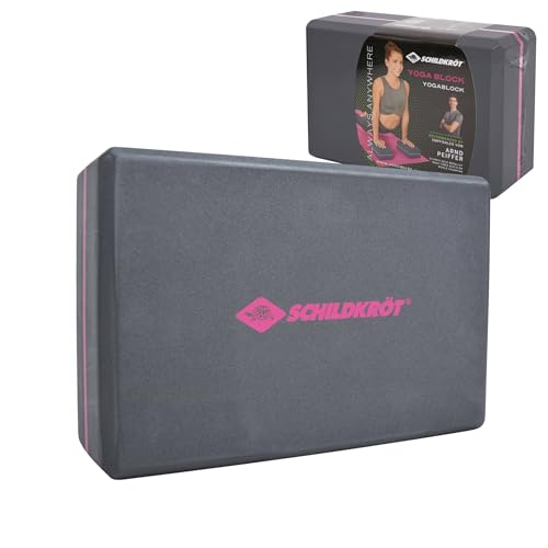 Schildkröt Unisex – Erwachsene Yogablock, Anthrazit, 960136, 22 x 15cm Schildkröt Unisex – Erwachsene Yogablock, Anthrazit, 960136, 22 x 15cm von Schildkröt
