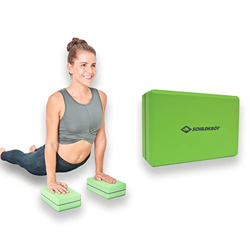 Schildkröt Unisex – Erwachsene Yoga, Pilates Block, Yogaklotz, Meditation, Dehnhilfe, griffiger und weicher Hartschaum, Grün, 960130, One Size Schildkröt Unisex – Erwachsene Yoga, Pilates Block, Yogaklotz, Meditation, Dehnhilfe, griffiger und weicher Hartschaum, Grün, 960130, One Size von Schildkröt