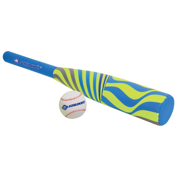 Schildkröt Fun Sports - Neopren Baseball Set - Strandspielzeug Gr One Size blau/gelb von Schildkröt Fun Sports