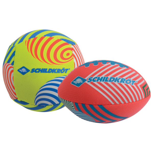 Schildkröt Fun Sports - Neopren Mini Ball Duo Pack - Strandspielzeug Gr One Size multicolour von Schildkröt Fun Sports