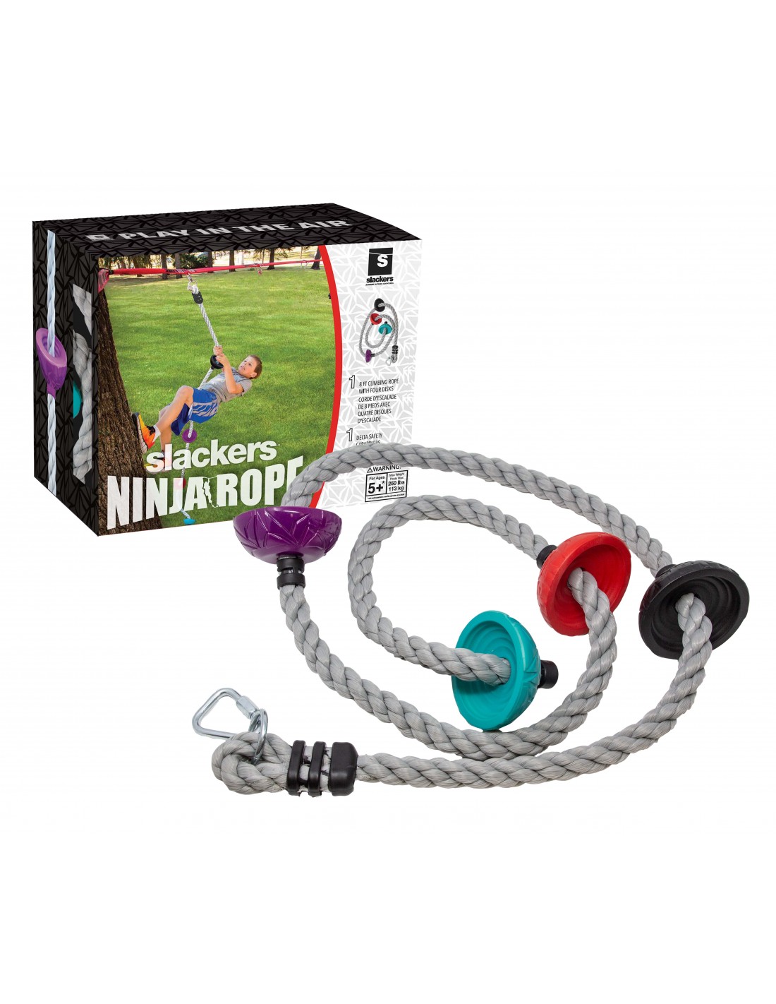 Schildkröt Slackers Ninja Rope - Kletterseil von Schildkröt Fun Sports