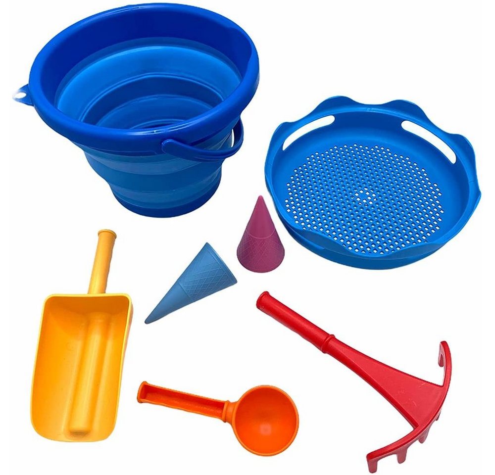 Schildkröt Sandform-Set Sandspielzeug Set 7 in 1 Blau Schildkröt Sandform-Set Sandspielzeug Set 7 in 1 Blau von Schildkröt