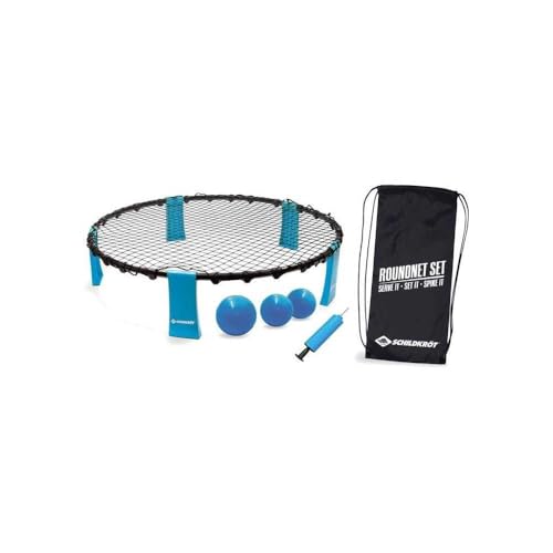 Schildkröt® Roundnet Set, komplettes Set für den sofortigen Start, inkl. 3 Bälle, Ballpumpe und Tragetasche, ultimativer Spaßfaktor für Jung und Alt, 970981 Schildkröt® Roundnet Set, komplettes Set für den sofortigen Start, inkl. 3 Bälle, Ballpumpe und Tragetasche, ultimativer Spaßfaktor für Jung und Alt, 970981 von Schildkröt