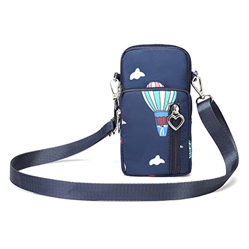 Hüfttasche Waist Bag Handytasche, Handy Umhängetasche Mädchen, Canvas Universal Handytasche zum Umhängen Kartentasche Geldbörse Kleiner Taschen Damentasche für Frauen Kinder, Phone von Schimer