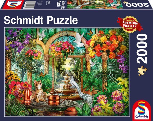 Schmidt Spiele Puzzle Atrium, 2000 Puzzleteile, Made in Germany von Schmidt Spiele