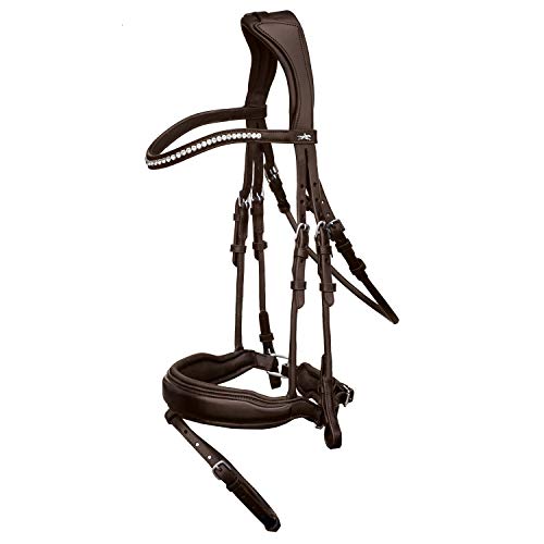 Schockemöhle ANATOM. DRESSUR-TRENSE Premium " MALIBU " Größe Warmblut, Farbe Espresso Schockemöhle ANATOM. DRESSUR-TRENSE Premium " MALIBU " Größe Warmblut, Farbe Espresso von Schockemöhle