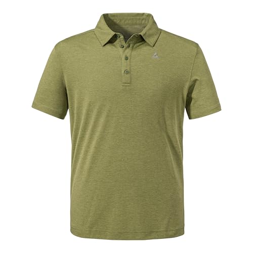 Schöffel Herren CIRC Polo Shirt Tauron M, kreislauffähiges Wandershirt, schnell trocknendes, leichtes Poloshirt mit fast 100 % Recyclingfähigkeit, solid olive, 60 Schöffel Herren CIRC Polo Shirt Tauron M, kreislauffähiges Wandershirt, schnell trocknendes, leichtes Poloshirt mit fast 100 % Recyclingfähigkeit, solid olive, 60 von Schöffel