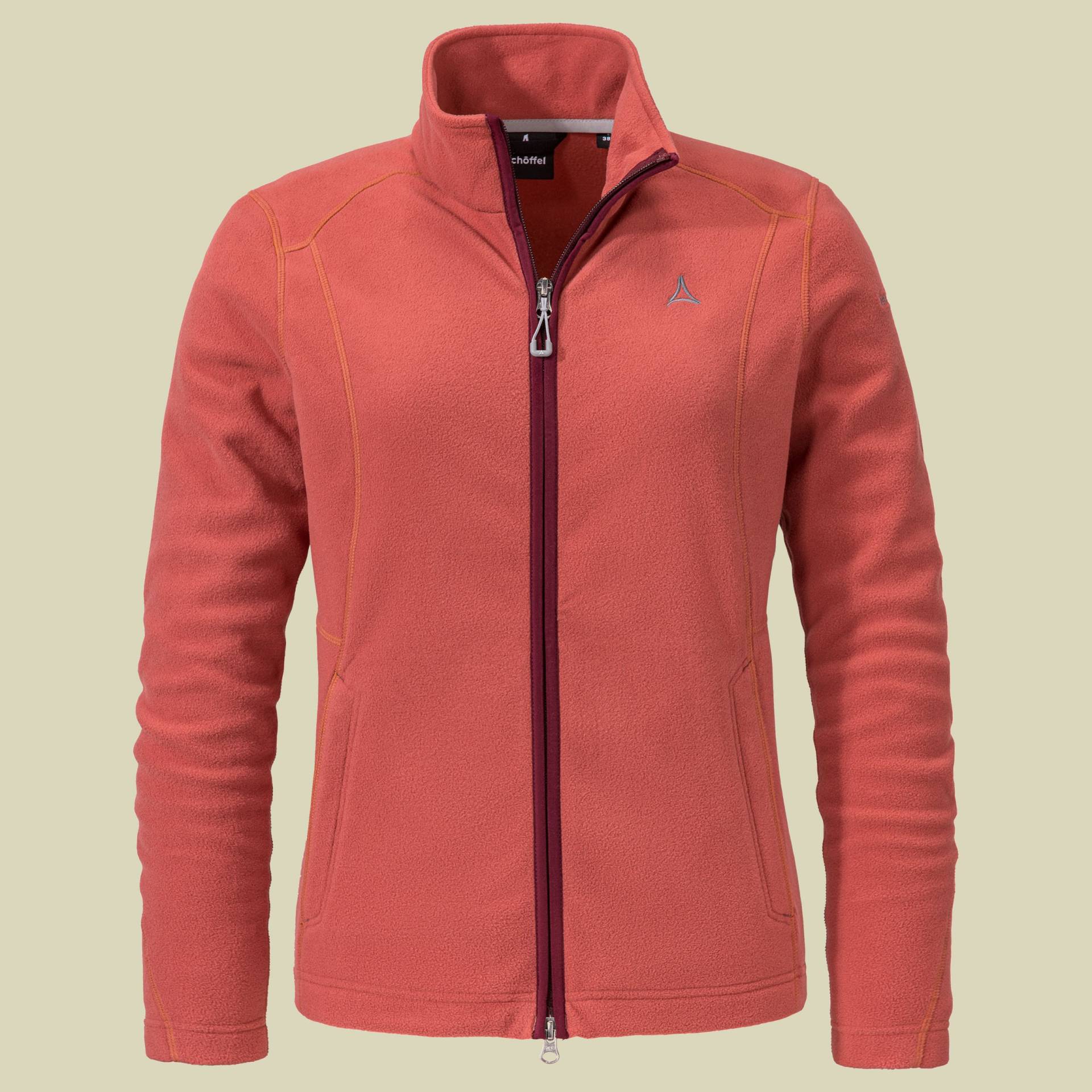 Fleece Jacket Leona3 Women rosa 44 - viola von Schöffel