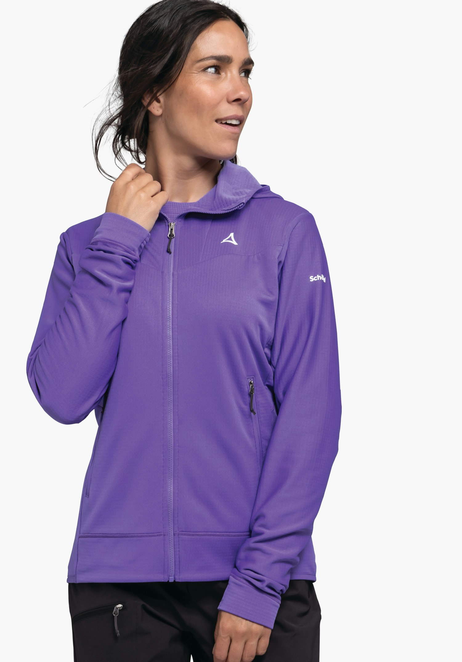 Mountain Fleece Hoody Style Blaueis WMS Mountain Fleece Hoody Style Blaueis WMS von Schöffel