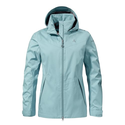 Schöffel Damen 2.5L Jacket Aiplspitz L, leichte Outdoor Jacke, wasserdicht & atmungsaktiv, Regenjacke aus 2,5-Lagen Venturi mit 2-Wege-Stretch und verstellbarer Kapuze, iced blue, 38 Schöffel Damen 2.5L Jacket Aiplspitz L, leichte Outdoor Jacke, wasserdicht & atmungsaktiv, Regenjacke aus 2,5-Lagen Venturi mit 2-Wege-Stretch und verstellbarer Kapuze, iced blue, 38 von Schöffel