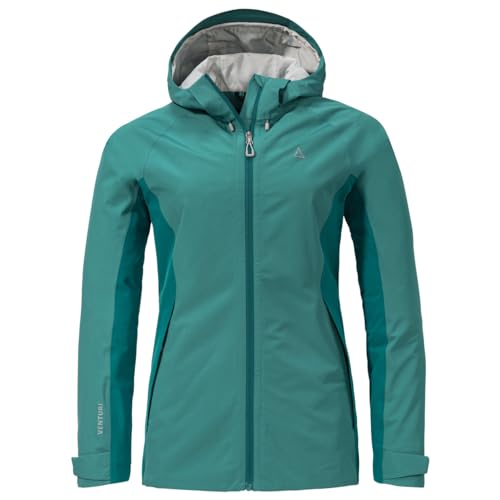 Schöffel Damen 2l Jacket Ankelspitz L Regen, Teal, 38 EU von Schöffel