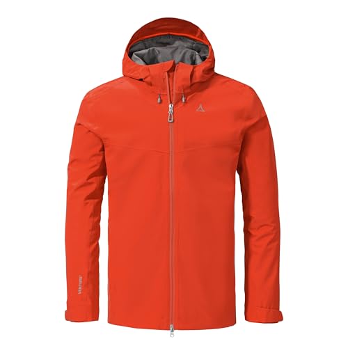 Schöffel Herren 2L Jacket Ankelspitz M, bequeme Outdoor Jacke, wasserdicht & atmungsaktiv, Regenjacke aus elastischem Venturi Material, praktische Innentasche, poinciana, 54 Schöffel Herren 2L Jacket Ankelspitz M, bequeme Outdoor Jacke, wasserdicht & atmungsaktiv, Regenjacke aus elastischem Venturi Material, praktische Innentasche, poinciana, 54 von Schöffel