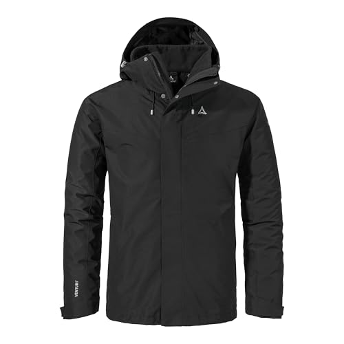 Schöffel Herren 3in1 Jacket Style Okere MNS, wasserdichte, atmungsaktive Outdoorjacke mit herausnehmbarer Fleecejacke, warme 3in1 Jacke mit verstellbarer Kapuze, black, 56 Schöffel Herren 3in1 Jacket Style Okere MNS, wasserdichte, atmungsaktive Outdoorjacke mit herausnehmbarer Fleecejacke, warme 3in1 Jacke mit verstellbarer Kapuze, black, 56 von Schöffel