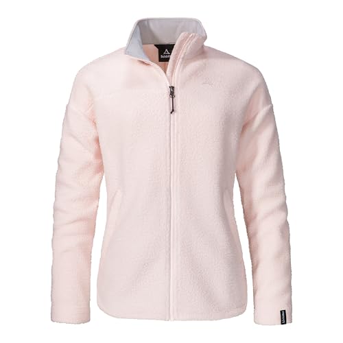 Schöffel Damen CIRC Fleece Jk Style Purga WMS, kreislauffähige Fleecejacke aus kuscheligem Sherpa Fleece, wärmende, schnell trocknende Outdoor Jacke mit fast 100 % Recyclingfähigkeit, blush, 36 Schöffel Damen CIRC Fleece Jk Style Purga WMS, kreislauffähige Fleecejacke aus kuscheligem Sherpa Fleece, wärmende, schnell trocknende Outdoor Jacke mit fast 100 % Recyclingfähigkeit, blush, 36 von Schöffel