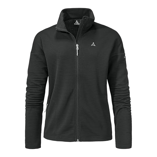 Schöffel Damen CIRC Fleece Jk Style Smue WMS, kreislauffähige Fleecejacke mit 2-Wege-Stretch, wärmende, schnell trocknende Outdoor Jacke mit fast 100 % Recyclingfähigkeit, black, 48 Schöffel Damen CIRC Fleece Jk Style Smue WMS, kreislauffähige Fleecejacke mit 2-Wege-Stretch, wärmende, schnell trocknende Outdoor Jacke mit fast 100 % Recyclingfähigkeit, black, 48 von Schöffel