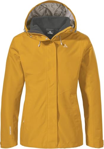 Schöffel Damen 3in1 Jacket Style Okere WMS, wasserdichte, atmungsaktive Outdoorjacke mit herausnehmbarer Fleecejacke, warme 3in1 Jacke mit verstellbarer Kapuze von Schöffel