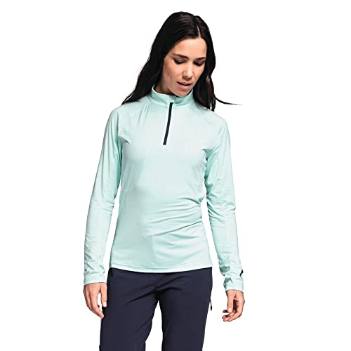 Schöffel Damen Berwang Bluse, Blue Tint, 44 EU von Schöffel