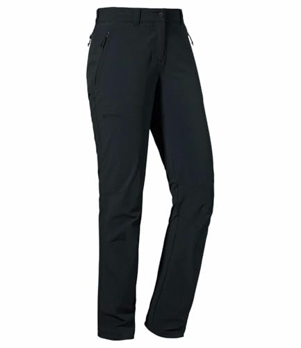 Schöffel Damen Pants Engadin1 strapazierfähige Damen Hose für Wanderungen, wasserabweisende Outdoor Hose mit sportlichem Schnitt, Black, 72 Schöffel Damen Pants Engadin1 strapazierfähige Damen Hose für Wanderungen, wasserabweisende Outdoor Hose mit sportlichem Schnitt, Black, 72 von Schöffel