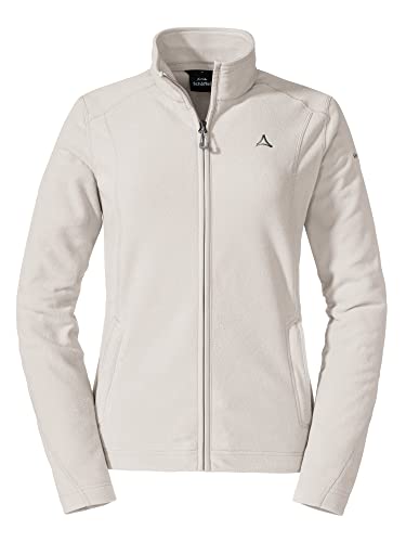 Schöffel Damen Jacket Leona3 Leichte Und Wärmende Fleecejacke, Schnell Trocknende Outdoorjacke Aus Tecnopile Material, Whisper White, 42 EU Schöffel Damen Jacket Leona3 Leichte Und Wärmende Fleecejacke, Schnell Trocknende Outdoorjacke Aus Tecnopile Material, Whisper White, 42 EU von Schöffel