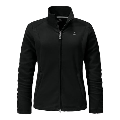 Schöffel Damen Jacket Leona3 Fleecejacke, Schwarz, 36 EU Schöffel Damen Jacket Leona3 Fleecejacke, Schwarz, 36 EU von Schöffel