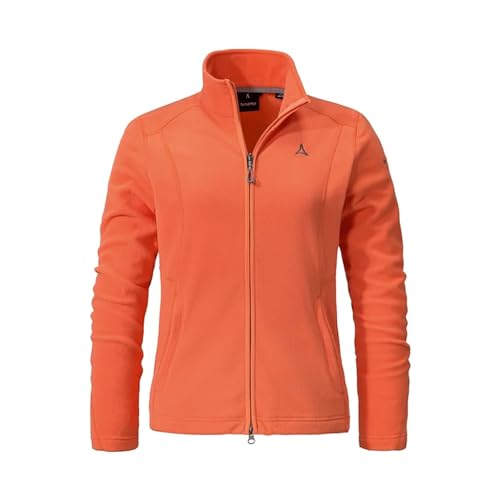 Schöffel Damen Leona3 Fleece Jacke, Melon, 36 Schöffel Damen Leona3 Fleece Jacke, Melon, 36 von Schöffel