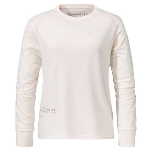 Schöffel Damen Funktionsshirt Breslau Whisper White 38 von Schöffel