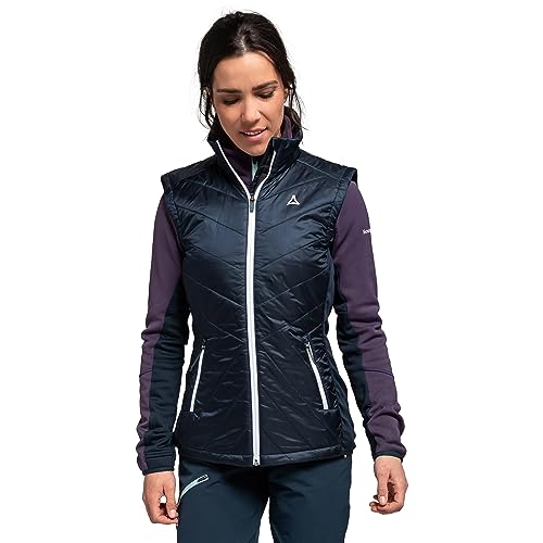 Schöffel Damen Hybrid Vest Stams L Weste, navy blazer, 34 von Schöffel