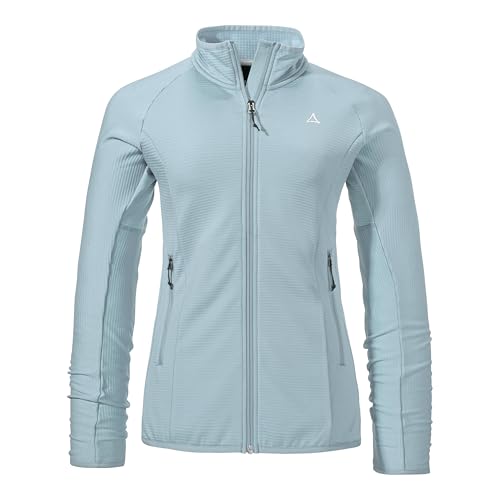 Schöffel Damen Fleece Jk Style Cascata WMS, Fleecejacke dünn & leicht mit Stehkragen, wärmende Outdoorjacke aus 2-Wege-Stretch mit 2 Außentaschen von Schöffel