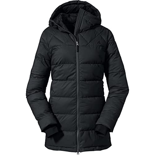 Schöffel Damen Insulated Parka Boston L, wasserabweisender, winddichter Parka, funktioneller und stylischer Wintermantel, black, 46 Schöffel Damen Insulated Parka Boston L, wasserabweisender, winddichter Parka, funktioneller und stylischer Wintermantel, black, 46 von Schöffel