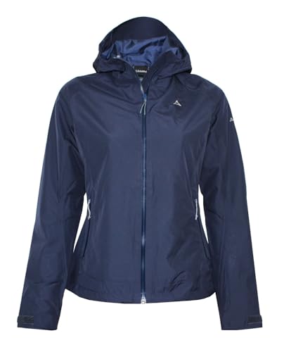 Schöffel Damen Jacket Wamberg Regenjacke, Navy Blazer, 44 von Schöffel