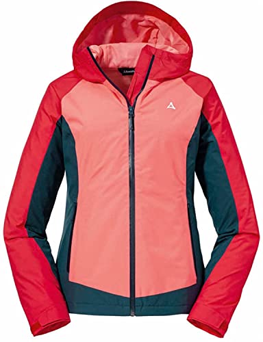 Schöffel Damen Jacket Wamberg L, winddichte, atmungsaktive Regenjacke, komfortable Outdoor Jacke, Wanderjacke mit verstellbarer Kapuze, lollipop, 38 Schöffel Damen Jacket Wamberg L, winddichte, atmungsaktive Regenjacke, komfortable Outdoor Jacke, Wanderjacke mit verstellbarer Kapuze, lollipop, 38 von Schöffel