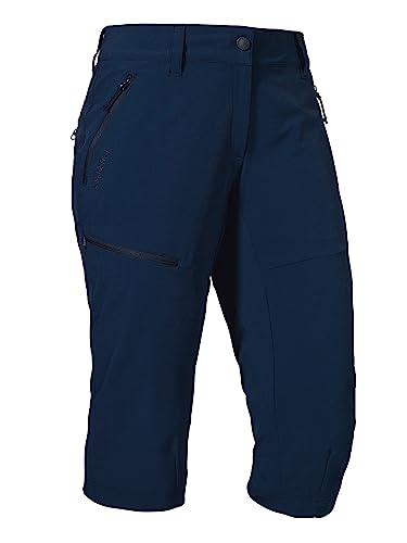 Schöffel Damen Pants Caracas2, leichte und kühlende Wanderhose aus elastischem Stoff, vielseitige Outdoor Hose mit optimaler Passform und praktischen Taschen, dress blues, 36 von Schöffel