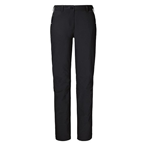 Schöffel Damen Pants Engadin, Outdoor Hose, strapazierfähige Wanderhose für Frauen, wasserabweisende Damen Hose mit sportlichem Schnitt, black, 44 von adidas