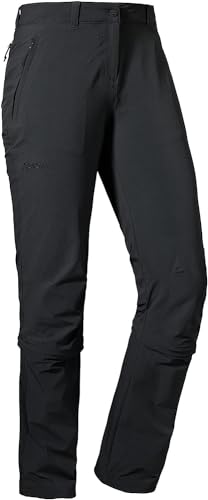 Schöffel Damen Pants Engadin1 Zip Off, elastische Damen Hose mit Zip-Off Funktion, kühlende und schnell trocknende Outdoor Hose für Frauen, black, 21 Schöffel Damen Pants Engadin1 Zip Off, elastische Damen Hose mit Zip-Off Funktion, kühlende und schnell trocknende Outdoor Hose für Frauen, black, 21 von Schöffel