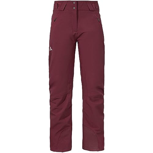 Schöffel Damen Ski Pants Weissach L Hose, Dark Burgundy, 42 Schöffel Damen Ski Pants Weissach L Hose, Dark Burgundy, 42 von Schöffel