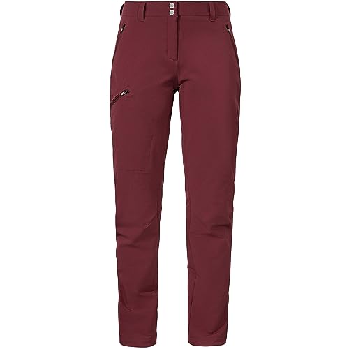 Schöffel Damen Thermohose Ascona Warm Dark Burgundy 42 von Schöffel