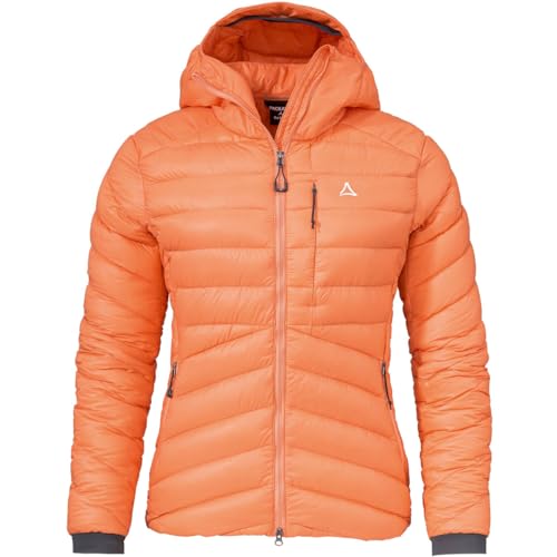 Schöffel Damen Tschierval Down Jacke, Melon, 36 von Schöffel