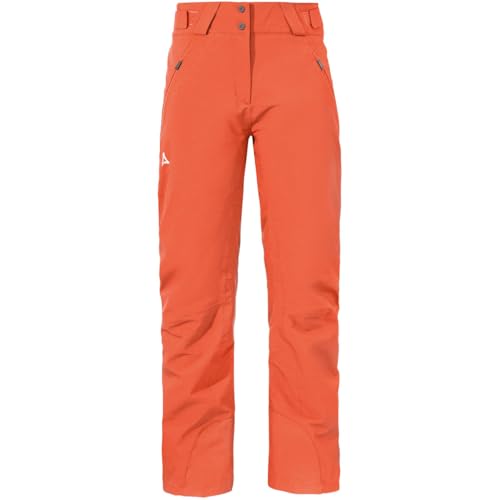 Schöffel Damen Weissach Hose, Coral orange, 42 von Schöffel